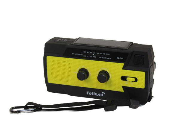 Totle Totle Ultra Noodradio - AM/FM - Met zaklamp En Leeslamp - Met Zwengel Top Merken Winkel